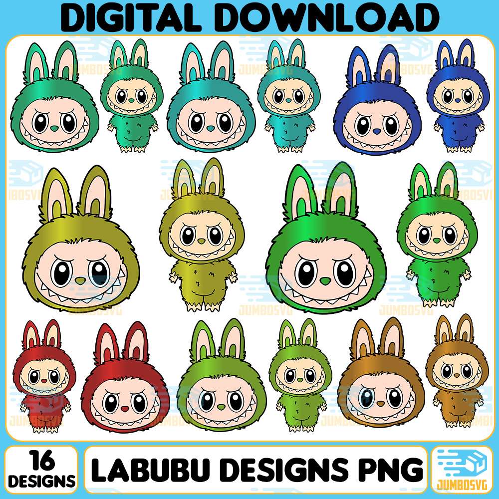 16-File-Labubu-Designs-Bundle-Png