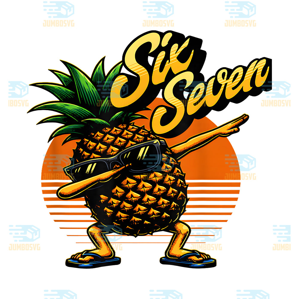 67-Six-Seven-Pineapple-Dabbing-Meme-Png