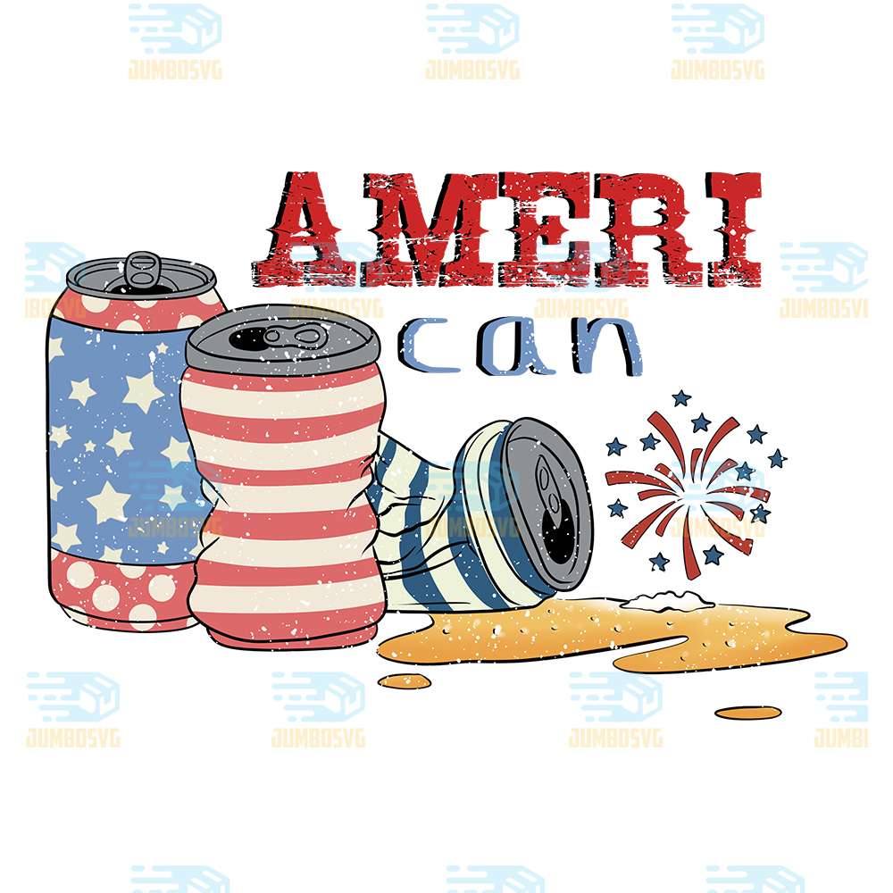 America-Can-4th-Of-July-Png