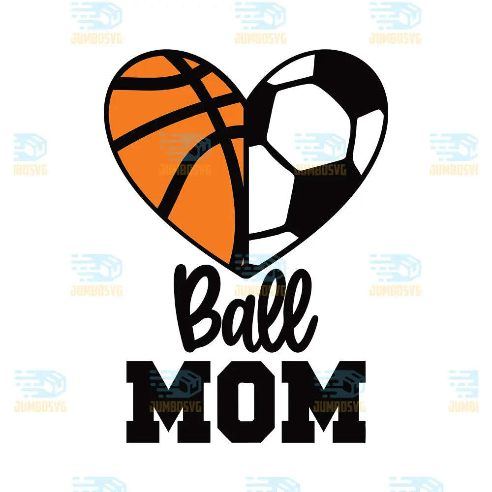 Ball Mom Svg