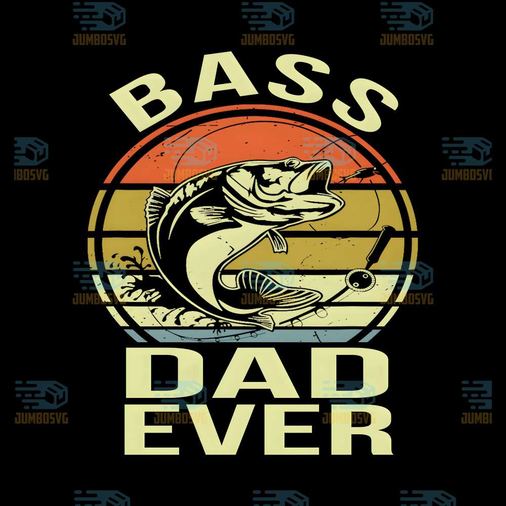 Bass-Dad-Ever-Fishing-Png