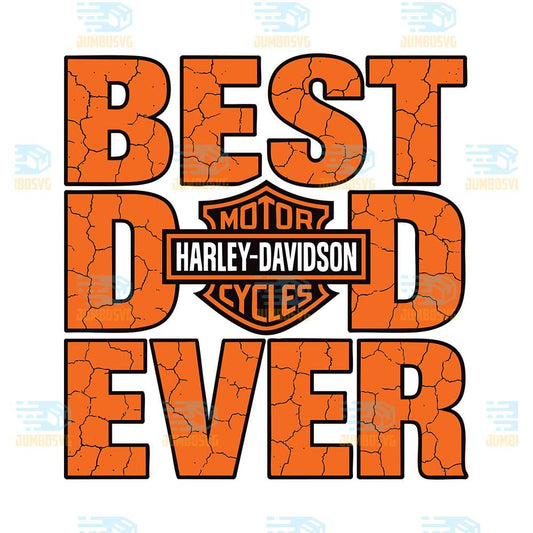 Best-Dad-Ever-Motor-Harley-Davidson-Cycles-Svg