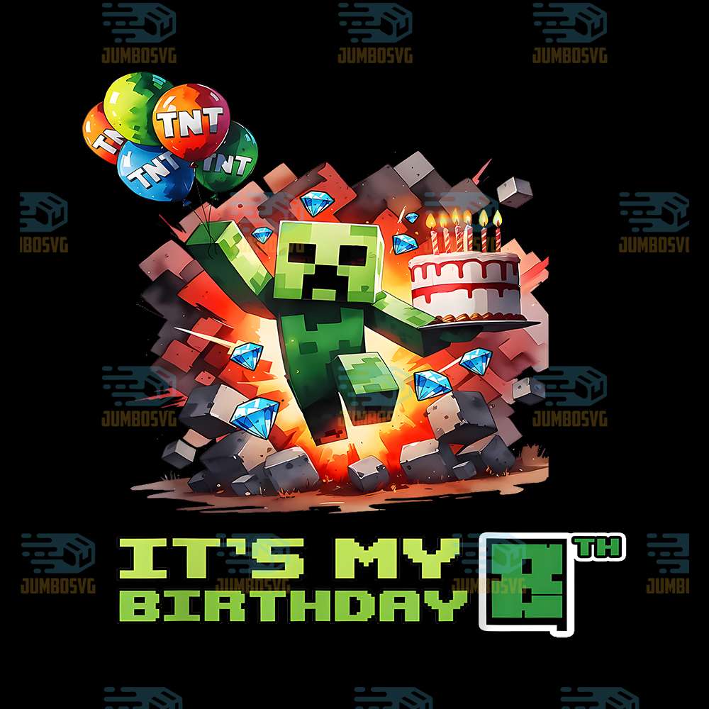 Birthday-Boy-8th-Birthday-I-m-8-Year-Old-Gamer-Png