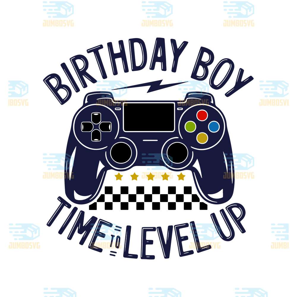 Birthday-Boy-Timeto-Level-Up-Svg
