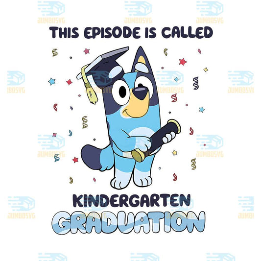 Bluey-Dog-Kindergarten-Graduation-Png