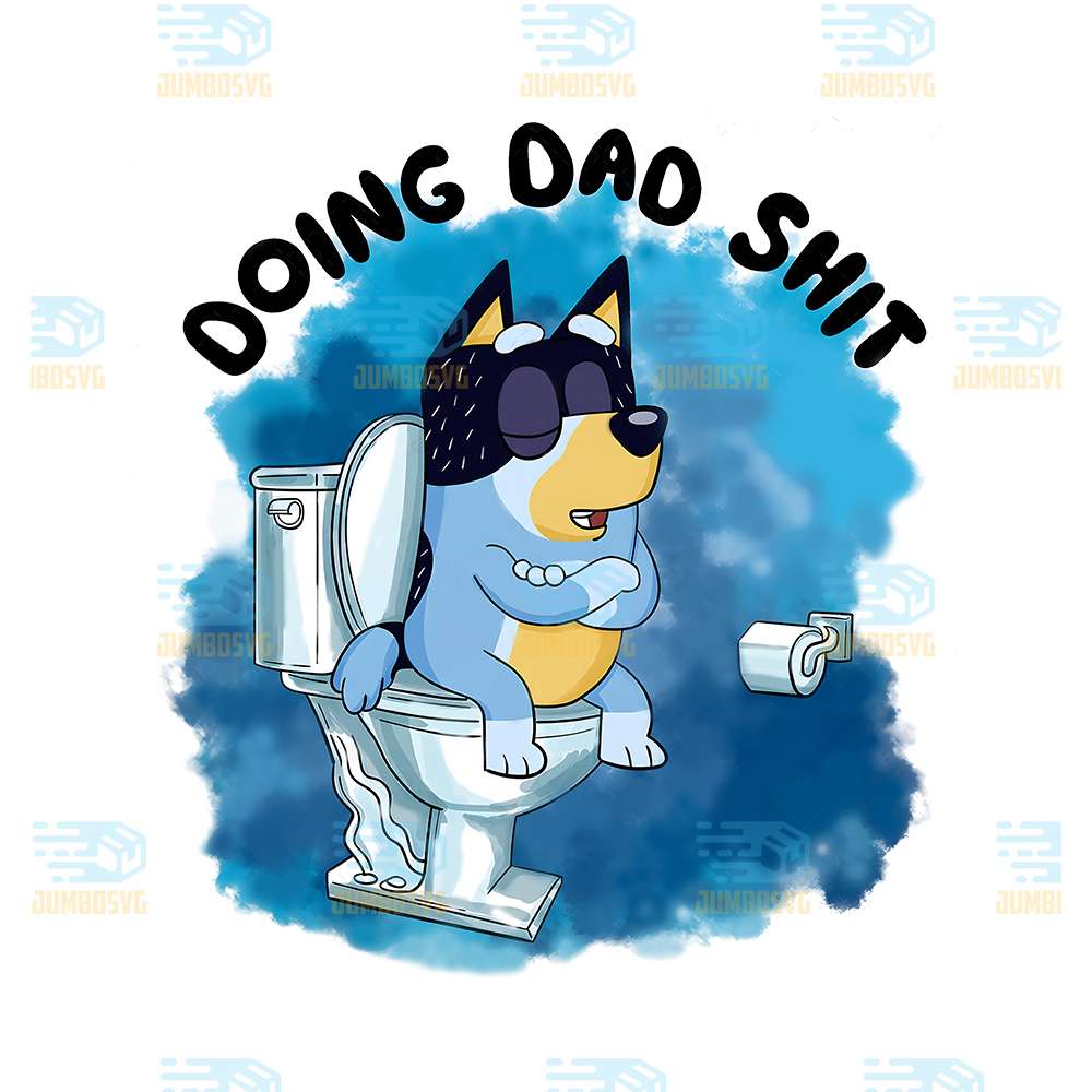 Bluey-Doing-Dad-Shit-Png