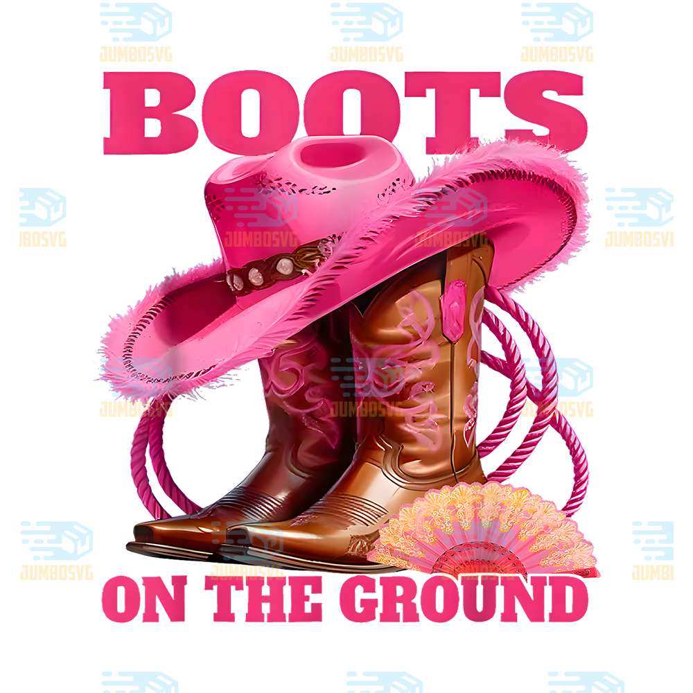 Boots-On-The-Ground-Boot-Cowboy-Western-Country-Music-Png