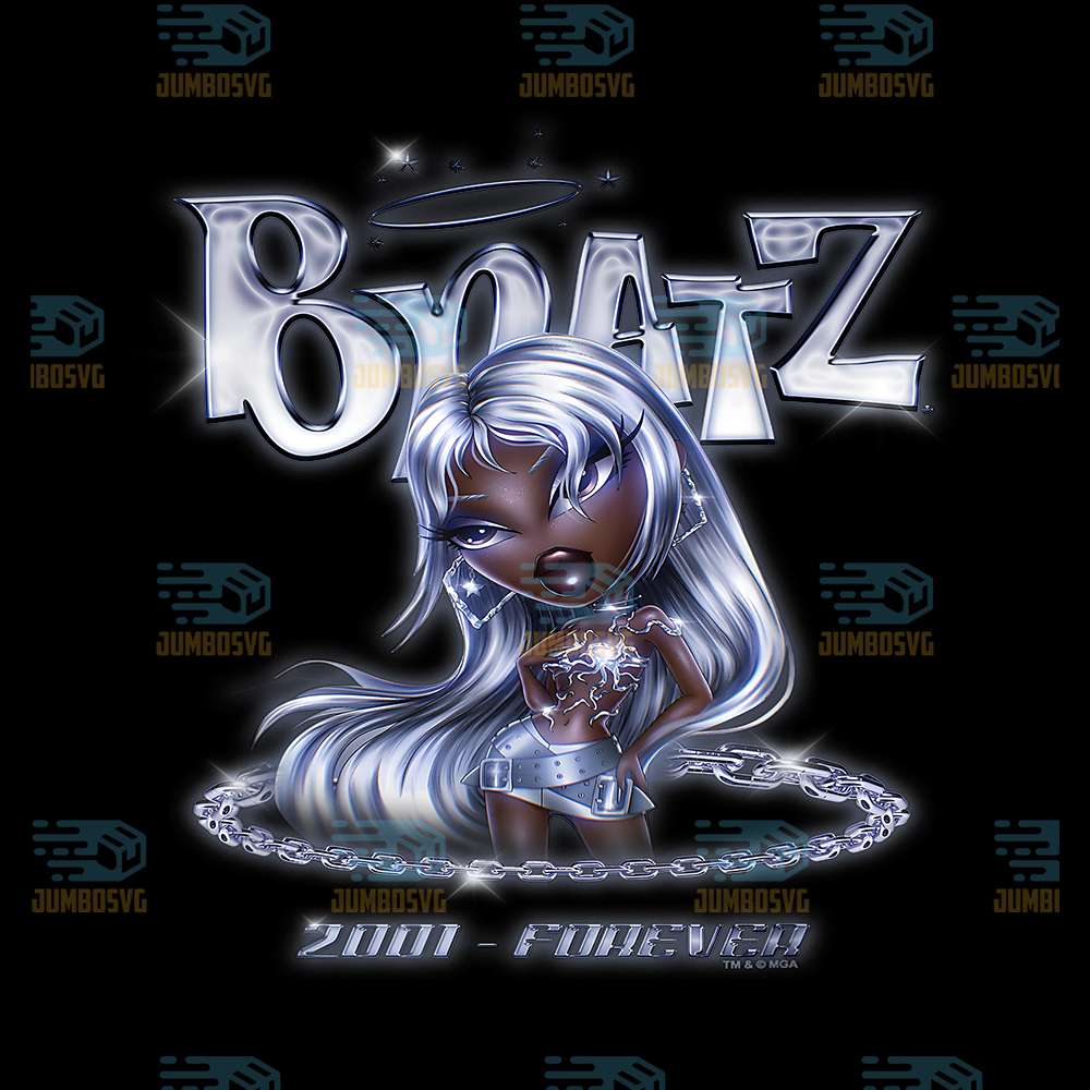 Bratz-2001-Forever-Felicia-Silver-Chains-Png
