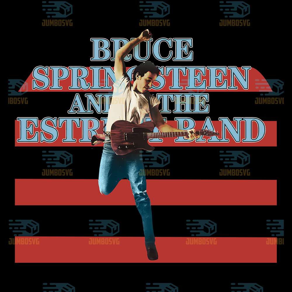 Bruce-Springsteen-And-The-E-Street-Band-Png