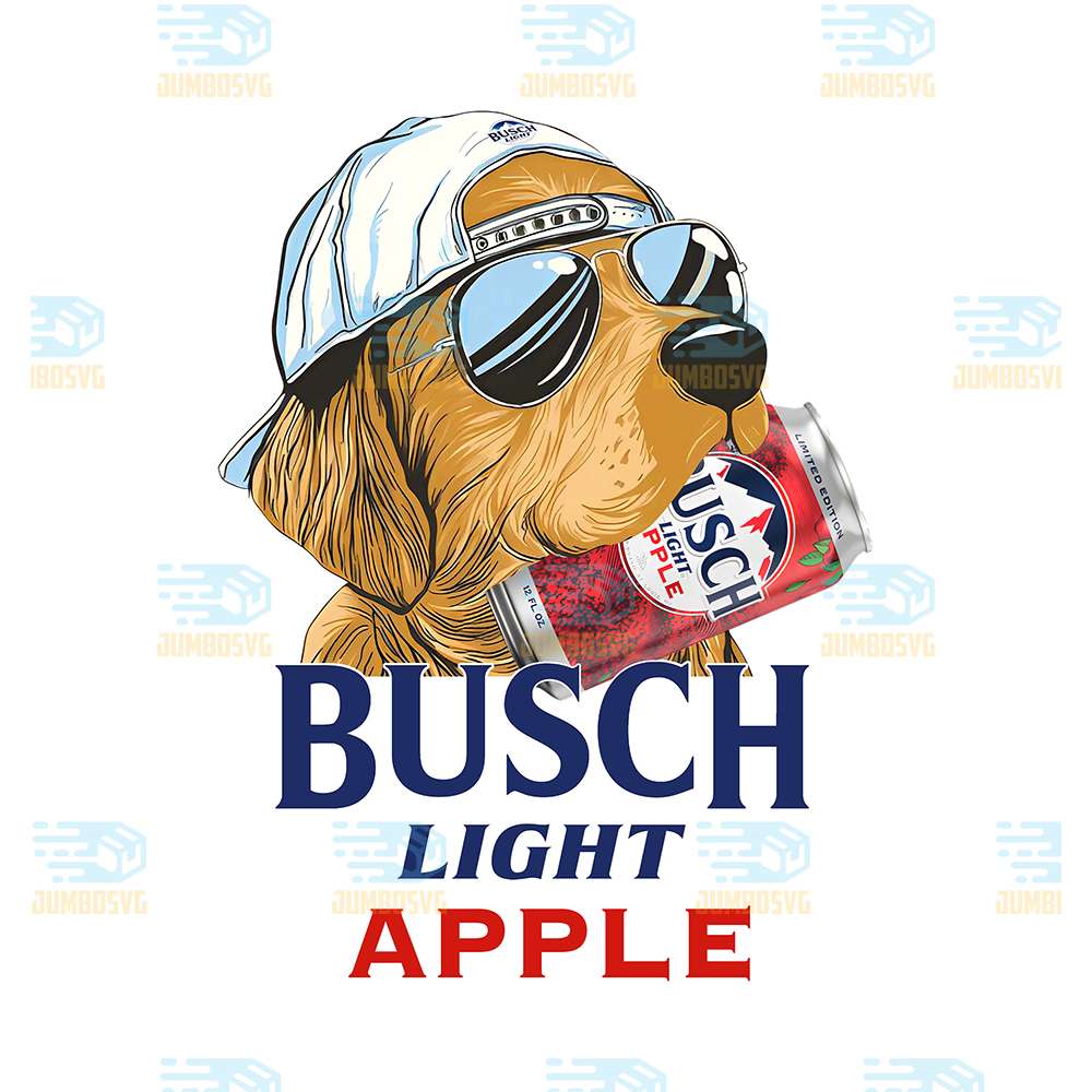 Busch-Light-Apple-Golden-Dog-Png