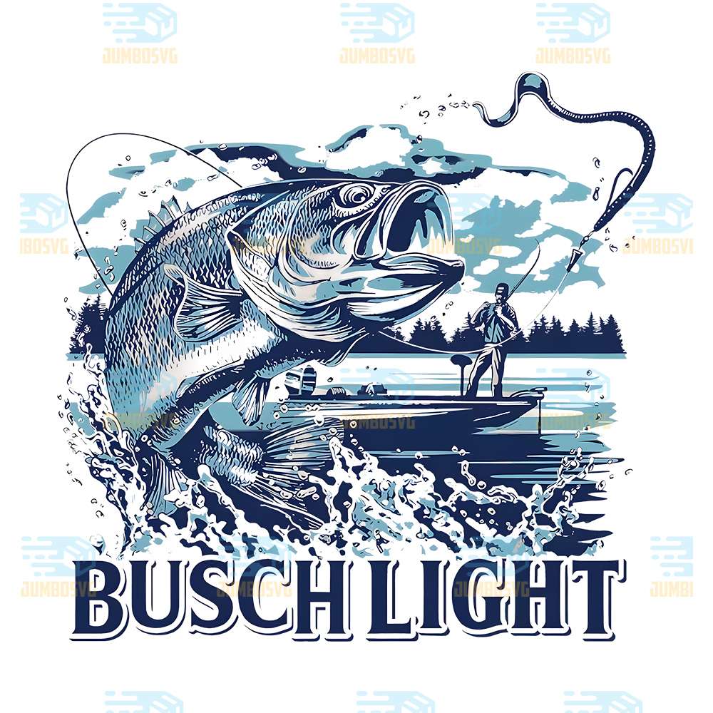 Busch-Light-Fishing-Scene-Png