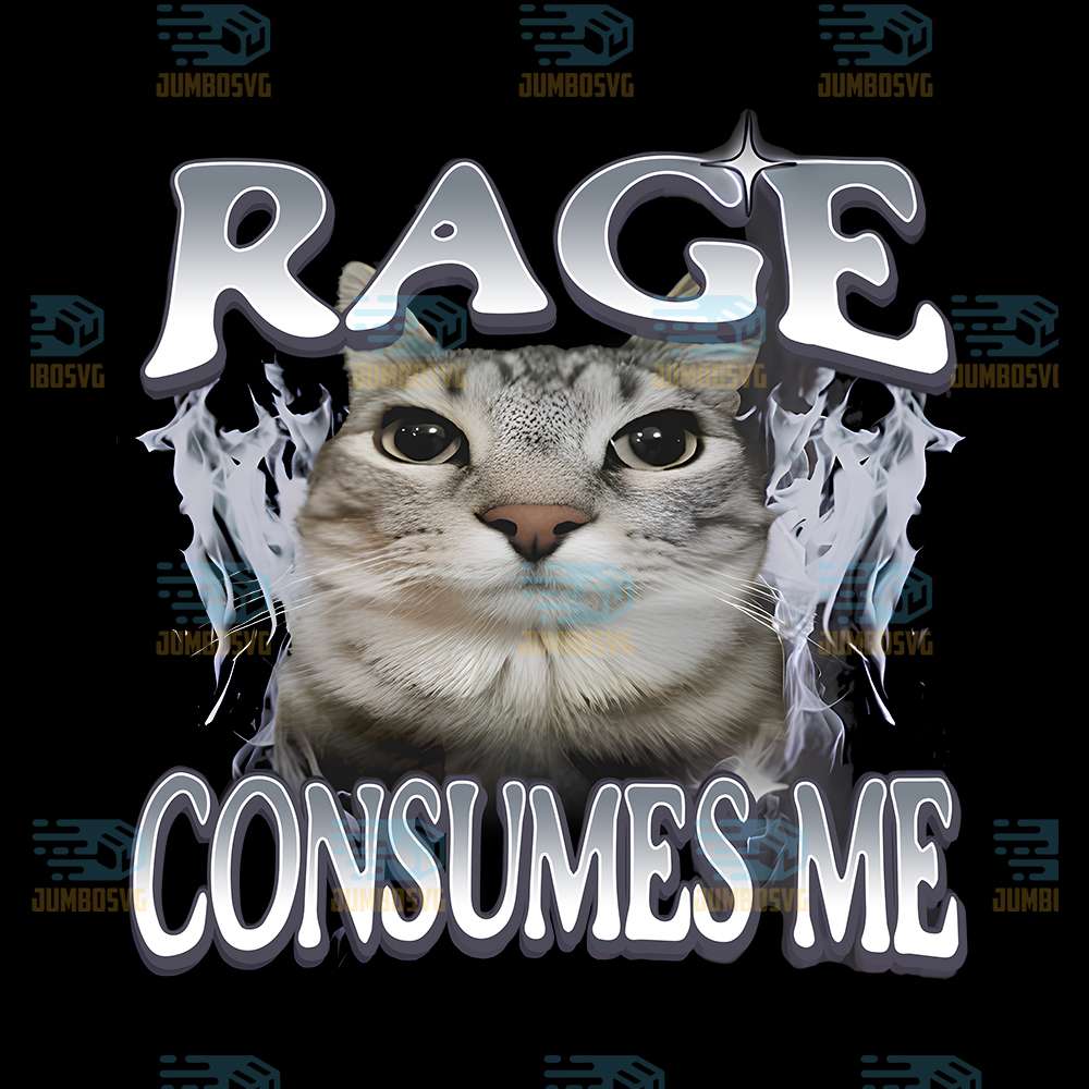 Cat-Rage-Consumes-Me-Png