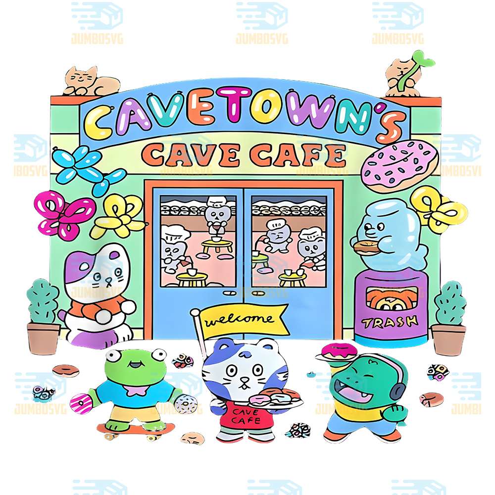 Cavetown-s-Cave-Cafe-Png