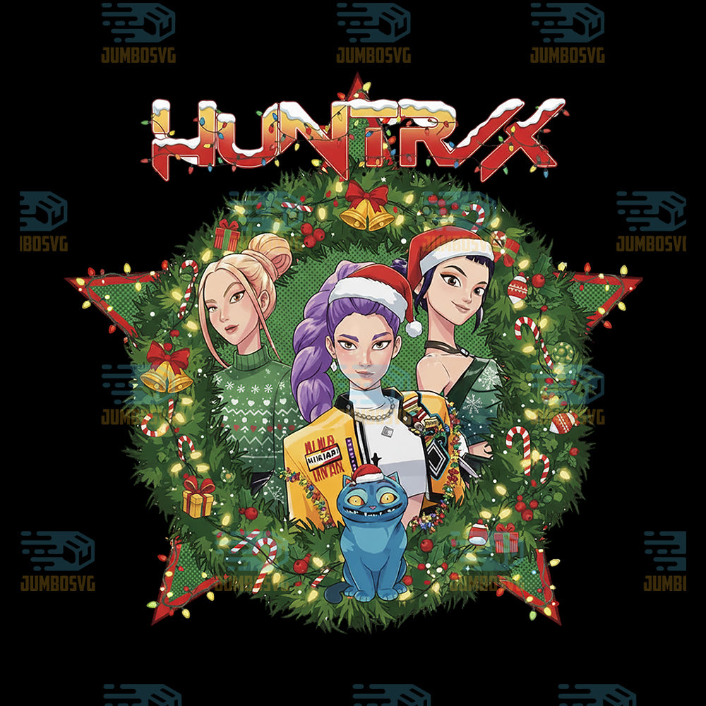 Christmas-Huntrix-Png