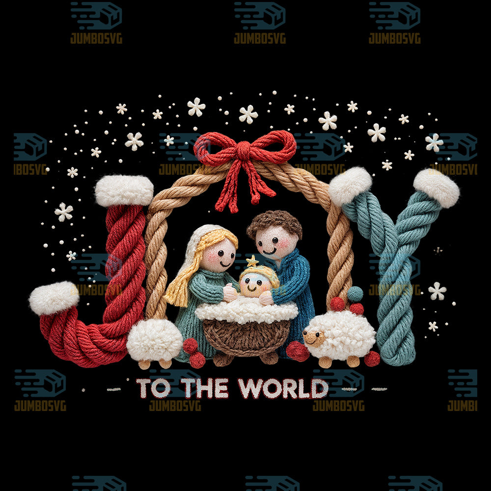 Christmas-Yarn-Crochet-Joy-To-The-World-Png-1