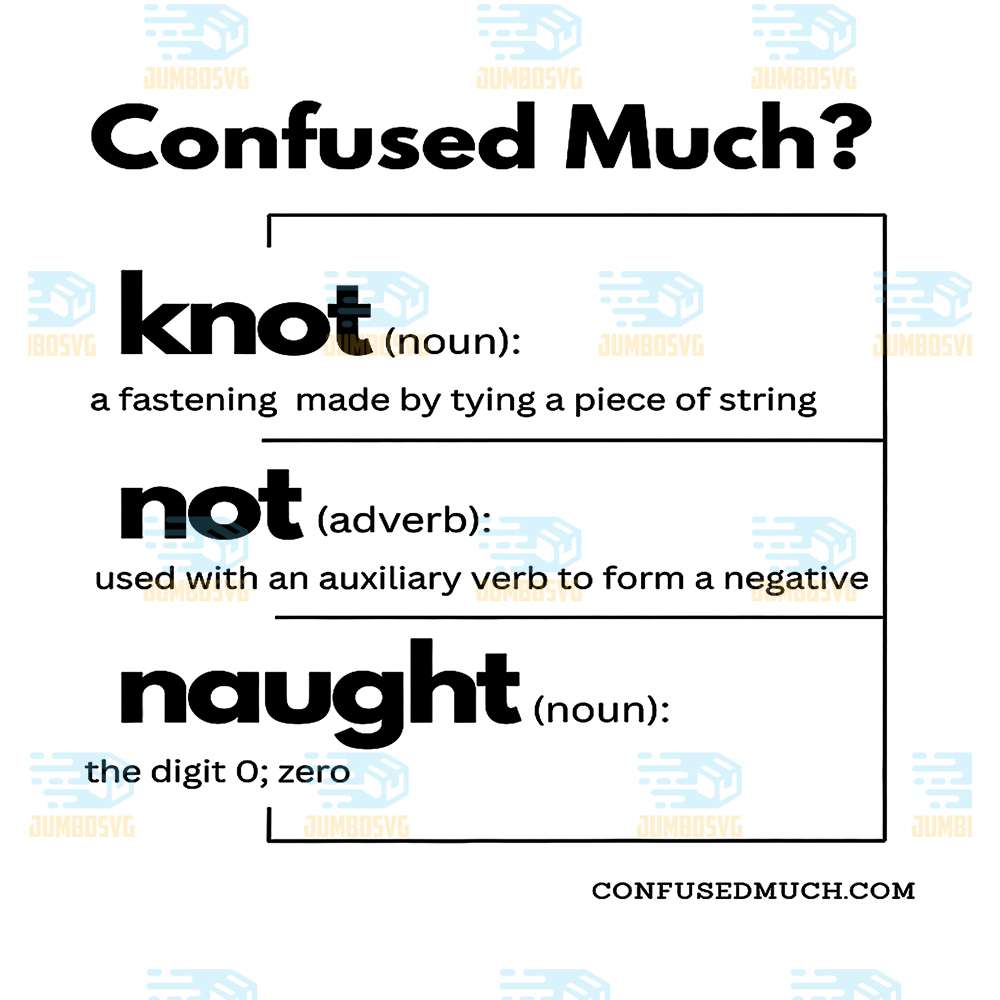 Confused-Homophone-Wordplay-Design-Premium-Svg