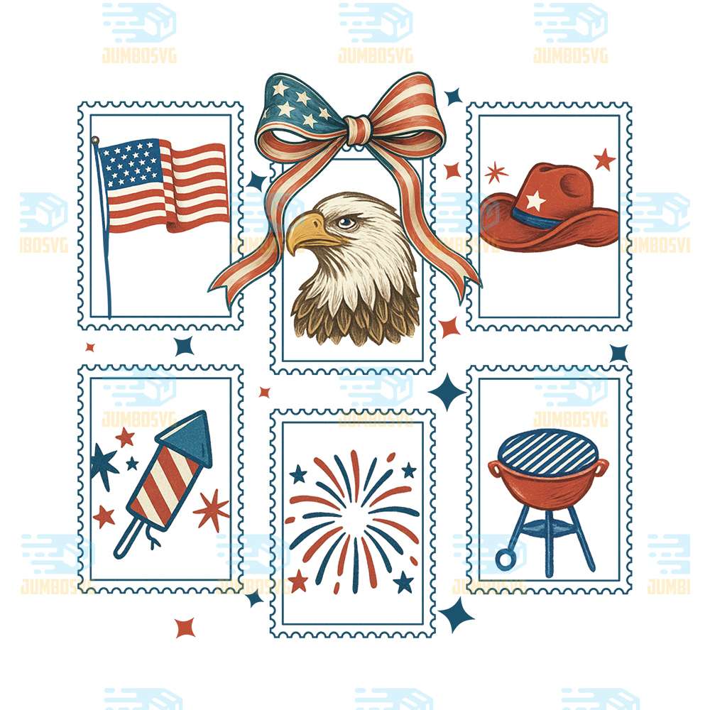 Coquette-American-Flag-4th-Of-July-Independence-Png