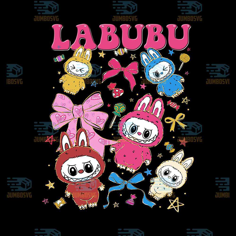Coquette-Bow-Labubu-The-Monsters-Labubu-Lover-Png-1