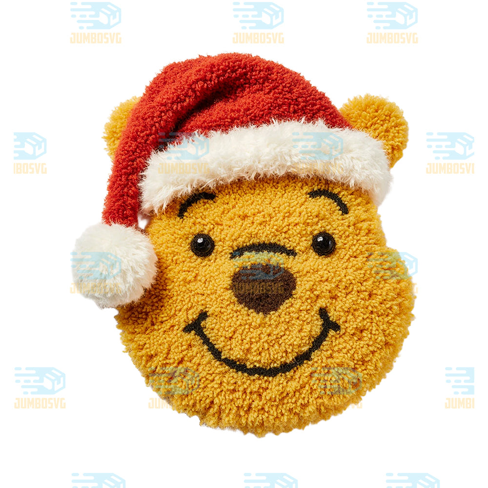 Crochet-Santa-Pooh-Christmas-Png