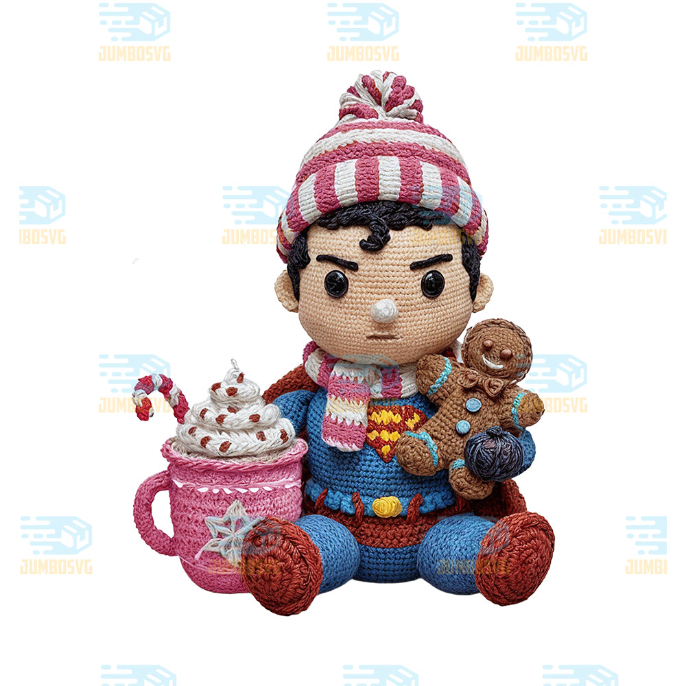 Crochet-Superman-Christmas-Png