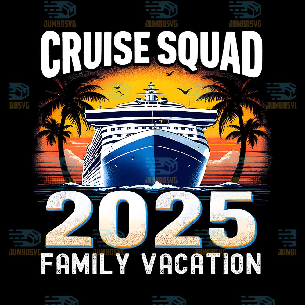 Cruise-Squad-2025-Family-Vacation-Png