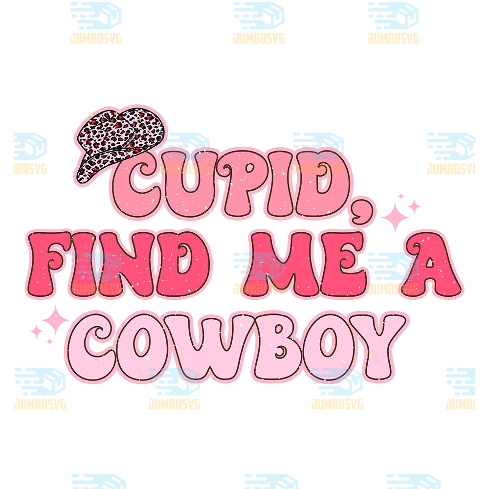 Cupid-Find-Me-A-Cowboy-Valentine-Png
