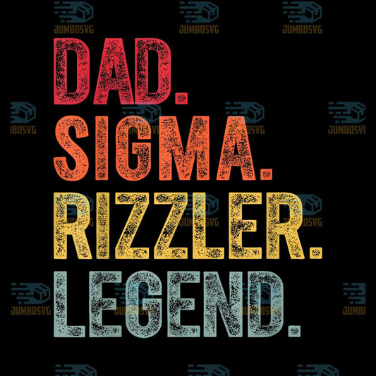 Dad-Sigma-Rizzler-Legend-Svg
