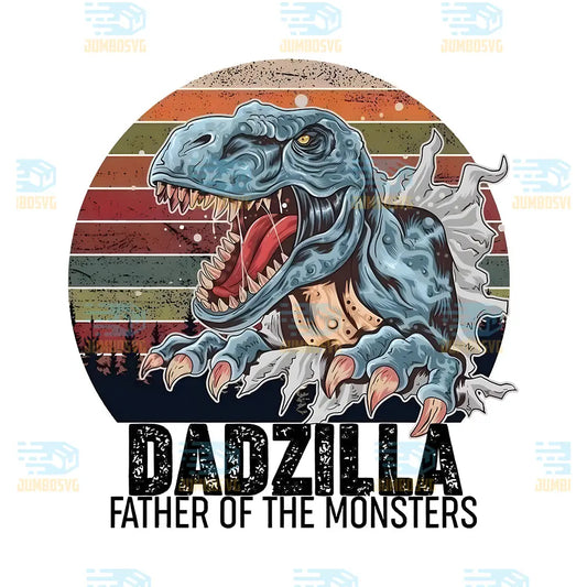 Dadzilla Father of the monsters Png