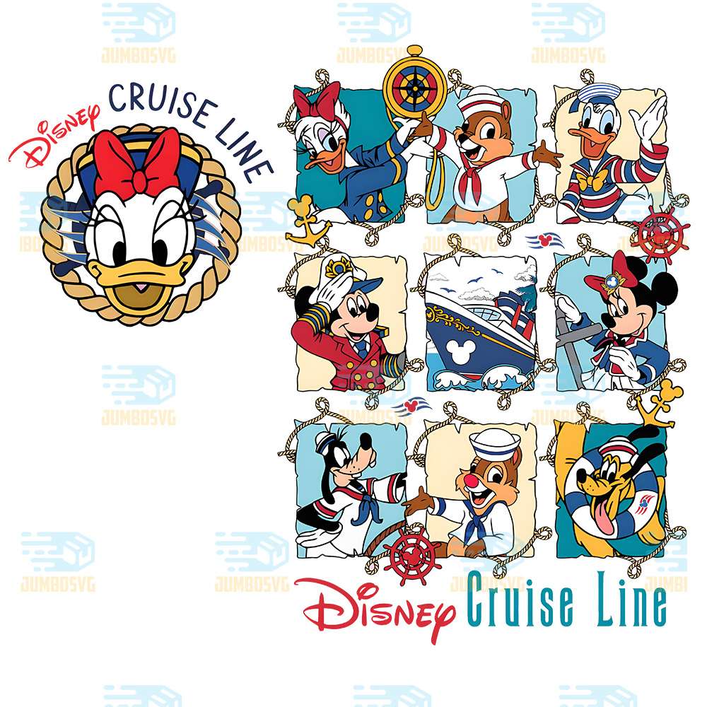 Daisy-Disney-Cruise-Line-Disney-Mickey-And-Friends-Cruise-Line-Png