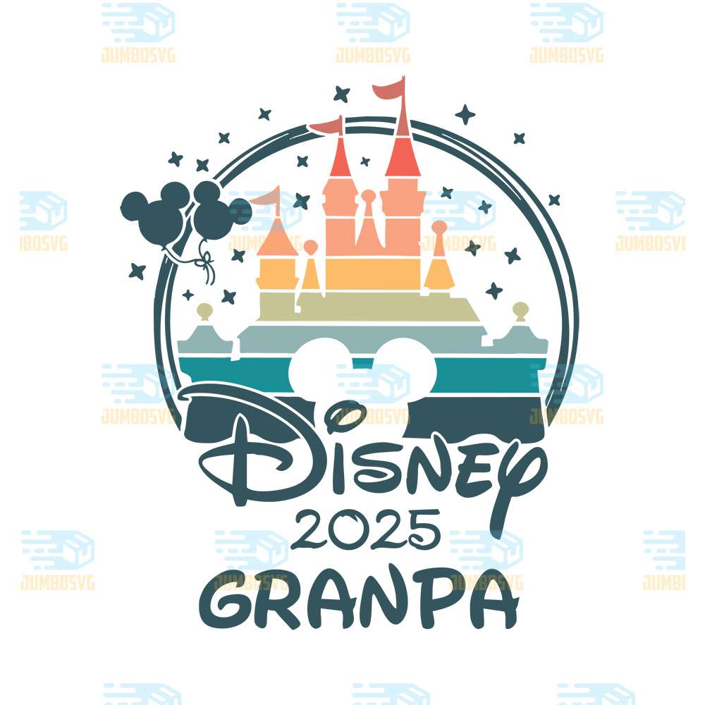Disney-Castle-2025-Grandpa-Svg