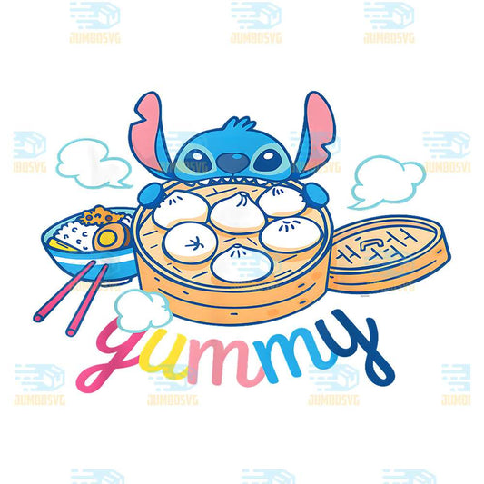 Disney-Lilo-Stitch-Yummy-Bao-Bun-Dim-Sum-Png