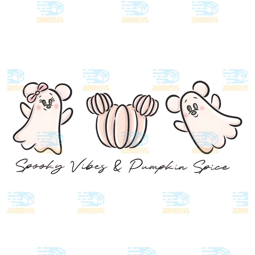 Disney-Mickey-Minnie-Ghost-Png