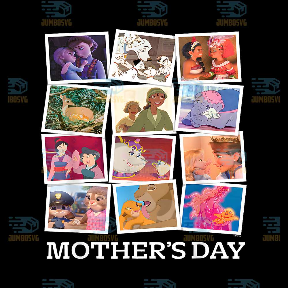 Disney-Movie-Moms-And-Kids-Mother-s-Day-Png