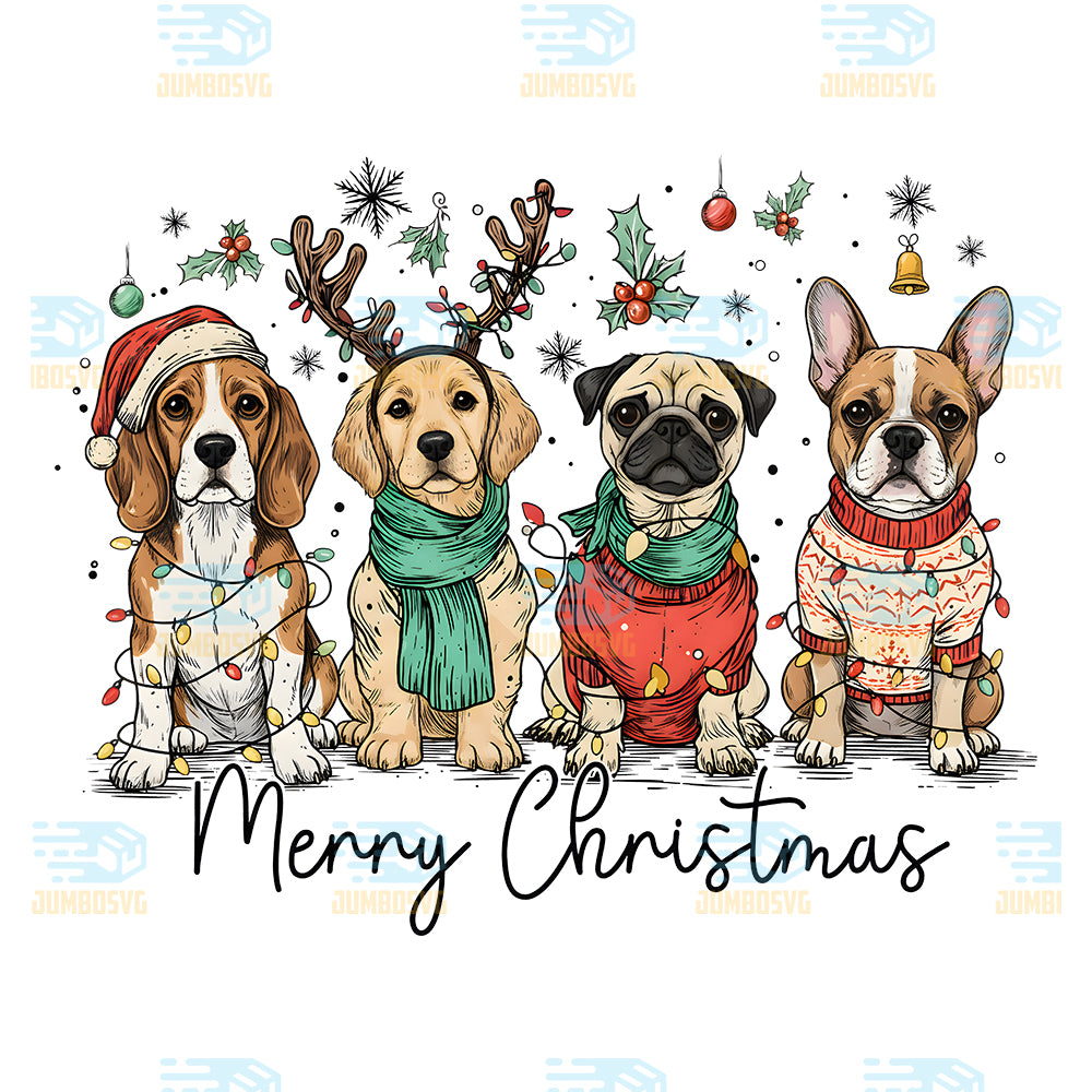 Dog-Merrry-Christmas-Png