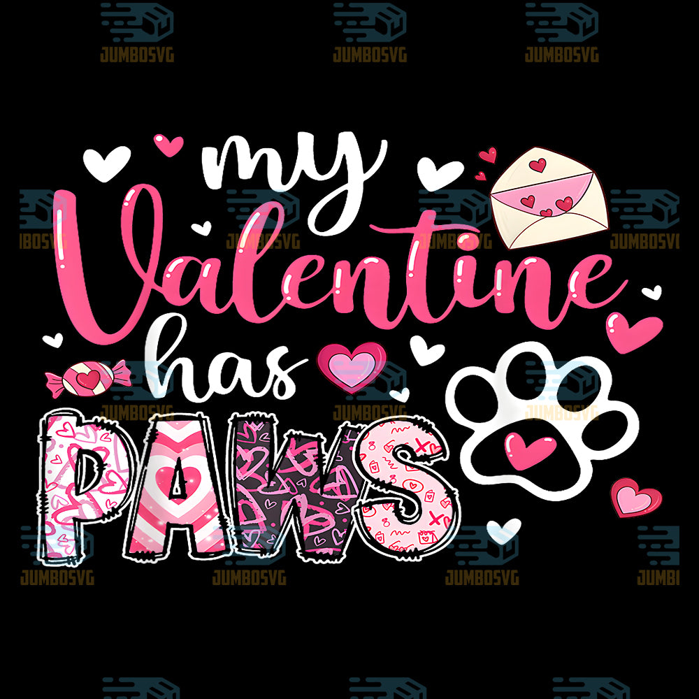 Dog-Valentine-My-Valentine-Has-Paws-Png