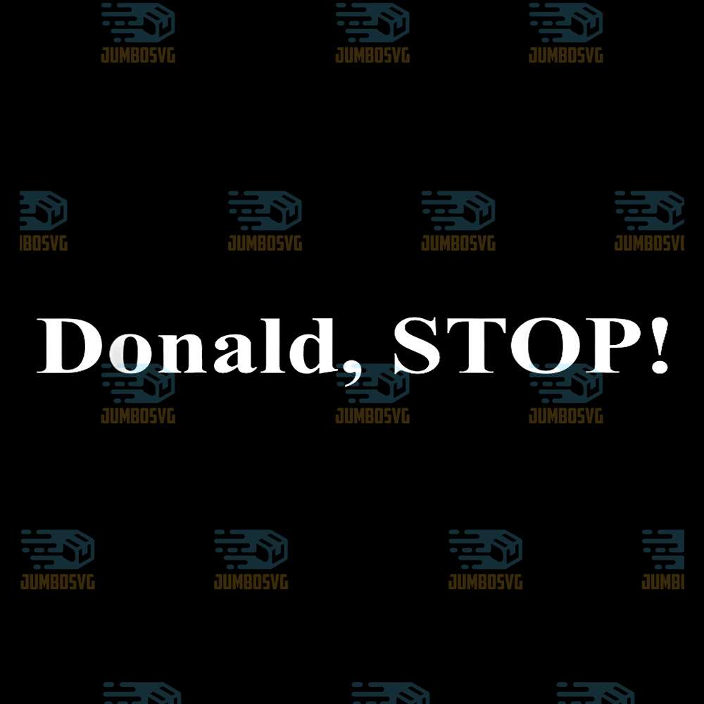Donald-STOP-Svg