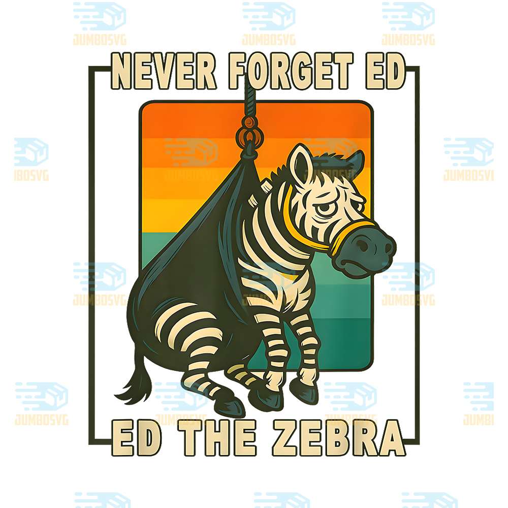Ed-The-Zebra-Captured-Fun-Never-Forget-Ed-the-Zebra-Captured-Png
