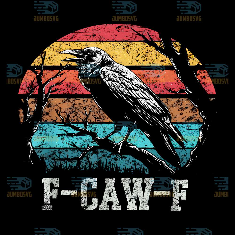 F-Caw-F-Black-Crow-Black-Bird-Png