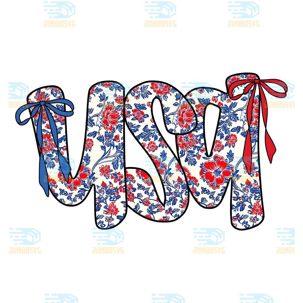 Floral-Coquette-USA-Png