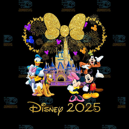 Glitter-Disney-Minnie-Family-Trip-2025-Png