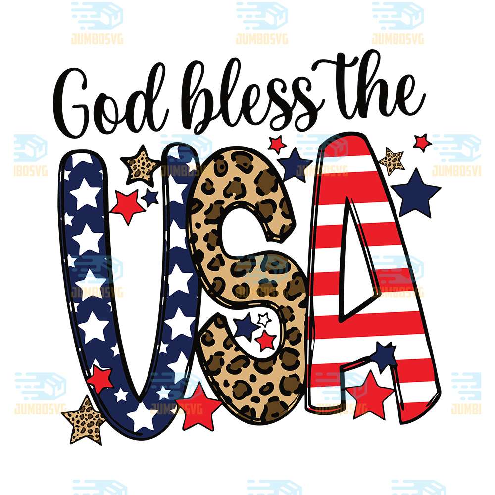 God-Bless-The-Usa-Svg