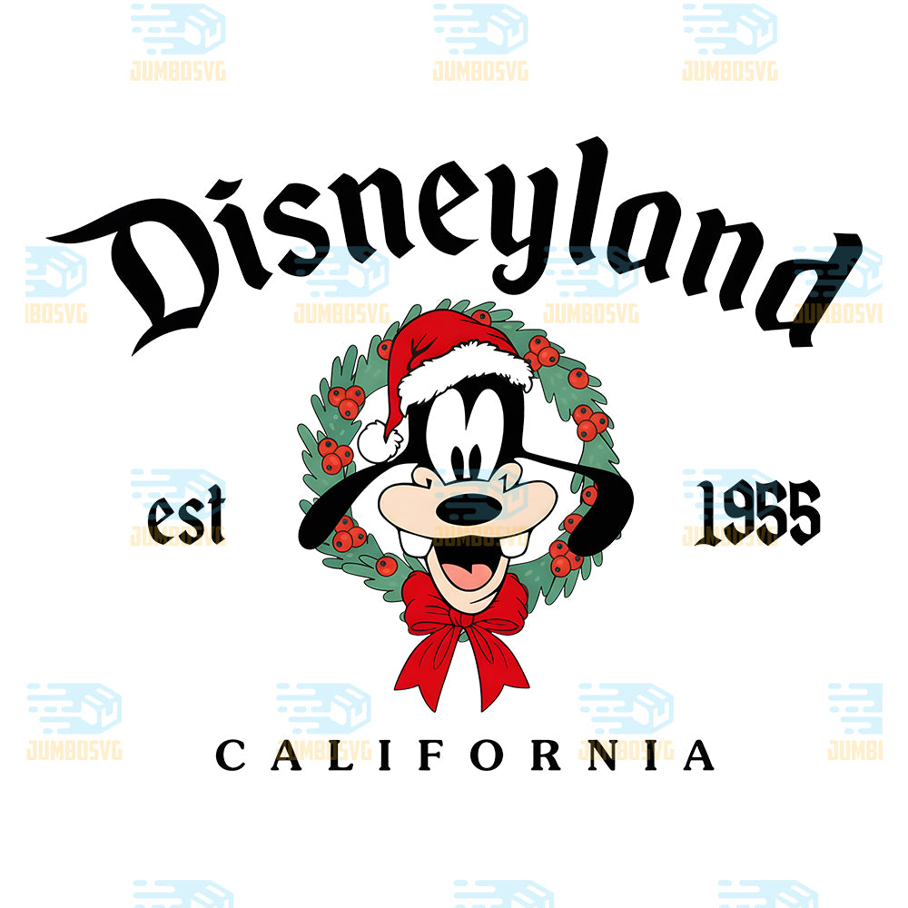 Goofy-Disneyland-Est-1955-California-Christmas-Png