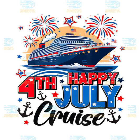 Happy-4th-Of-July-Cruise-Patriotic-Family-Matching-Cruise-Png