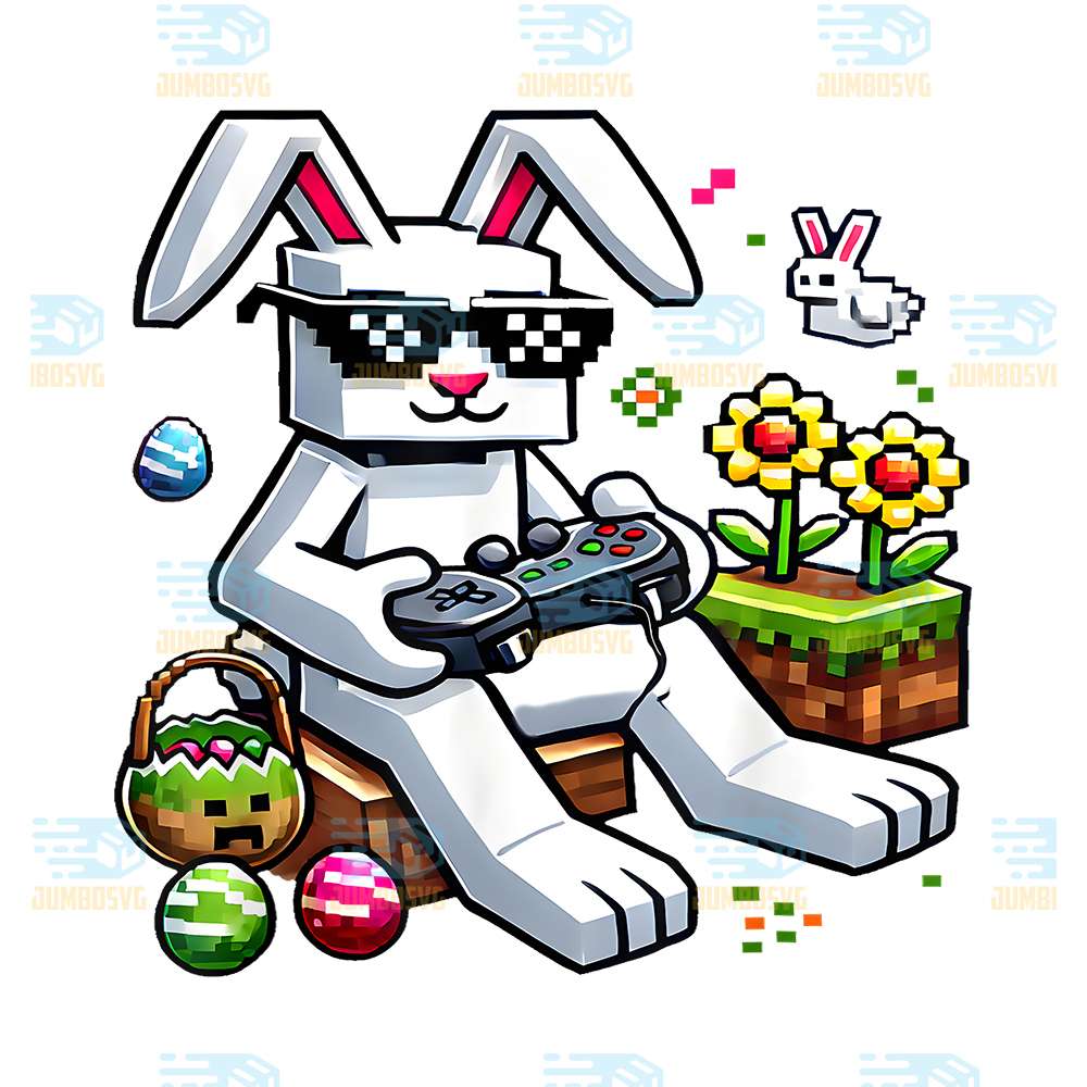 Happy-Easter-Day-Bunny-Egg-Video-Game-Kids-Png