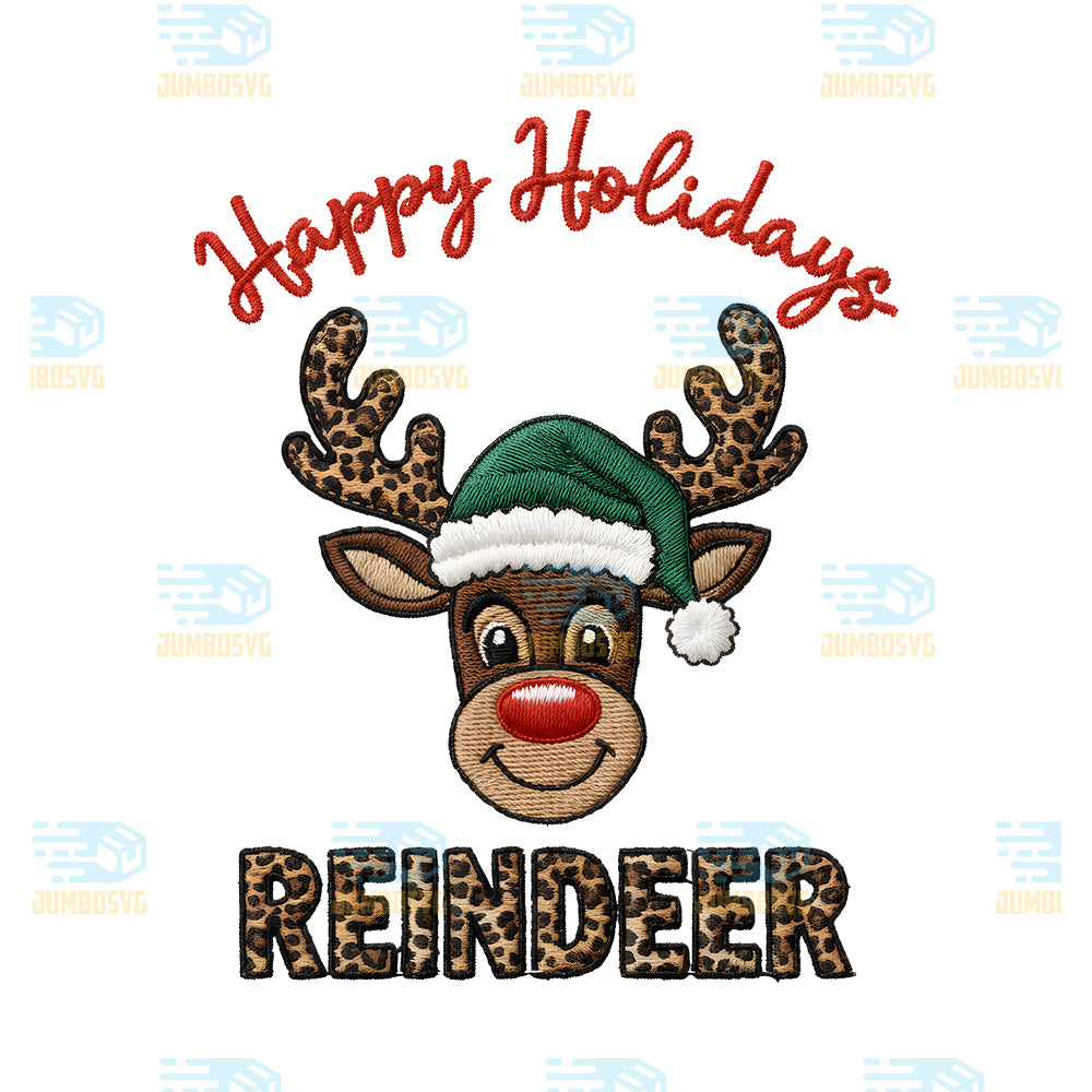 Happy-Holidays-Reindeer-Png