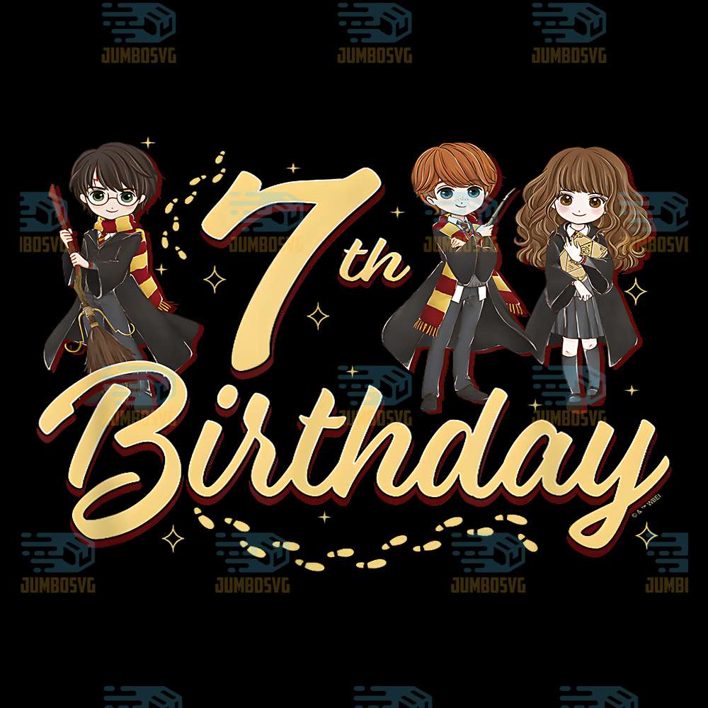 Harry-Potter-7th-Birthday-Harry-Hermione-And-Ron-Chest-Png