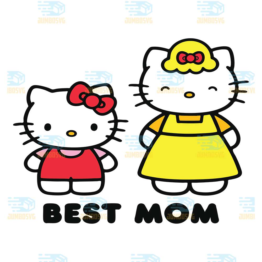 Hello-Kitty-Best-Mom-Mother-s-Day-Svg