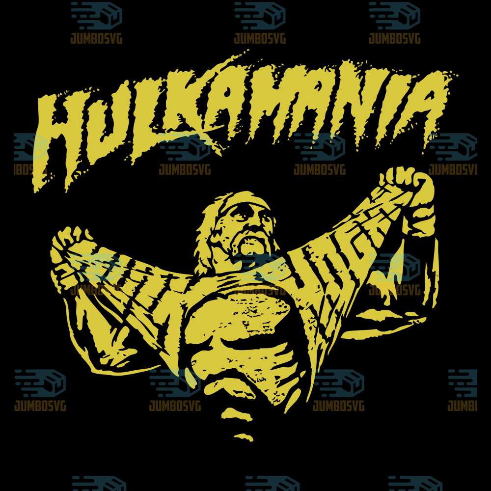Hulk-Hogan-Hulkamania-Svg