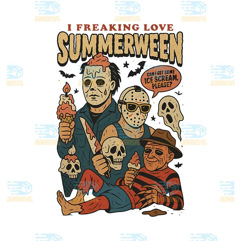I-Freaking-Love-Summerween-Horror-Png