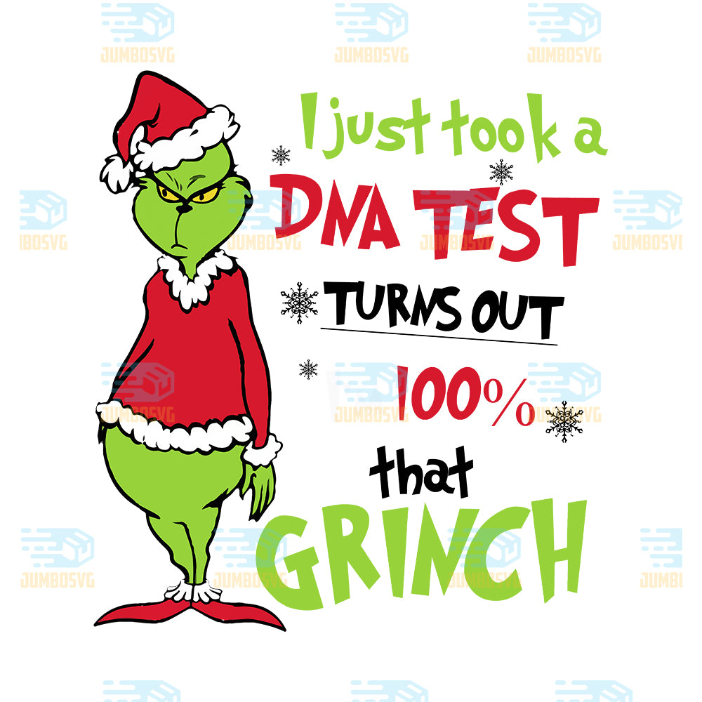 I-Just-Took-A-Dna-Test-Turns-Out-100-That-Grinch-Png-7